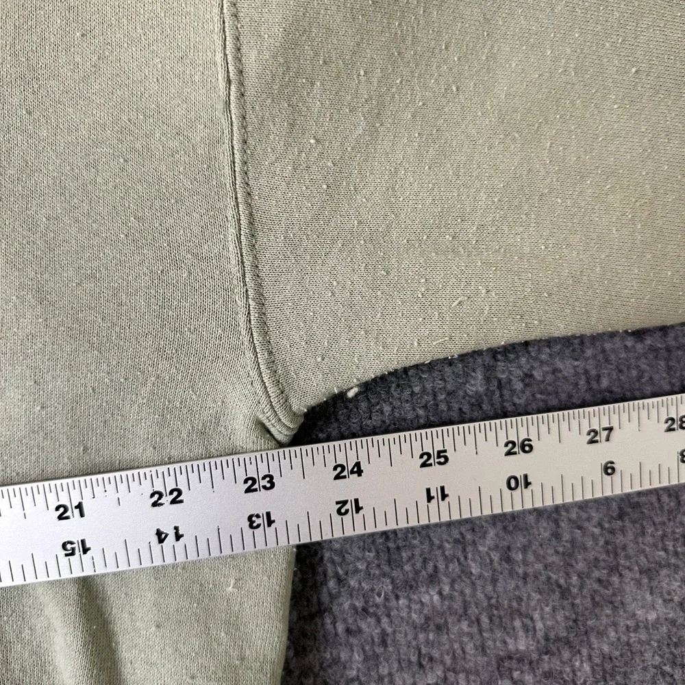 Hanes Sweatshirt Mens Size XL Sage Green Monroeville Alabama Graphic Crewneck